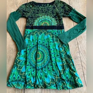 Super cute Desigual long sleeved dress